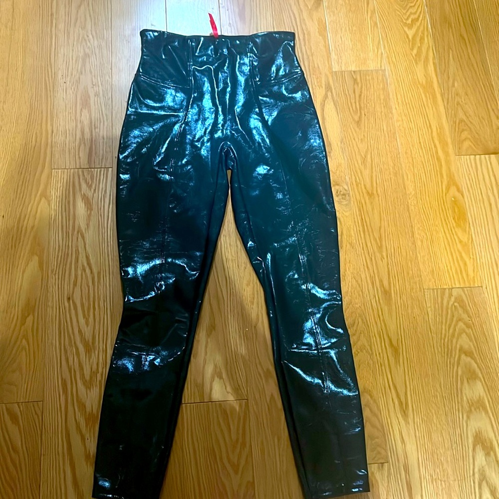 Spanx Patent faux Leather Pants